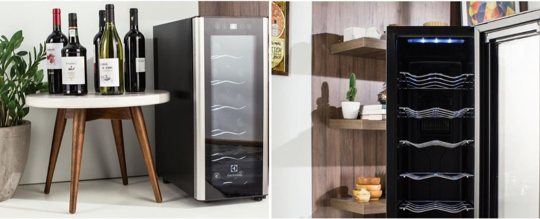 Adega para Vinhos Electrolux 12 Garrafas